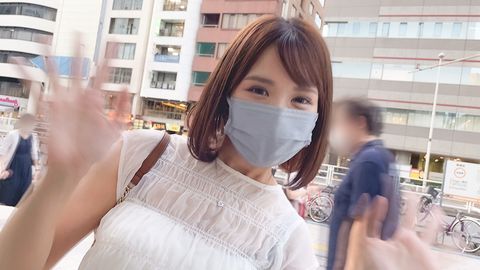 【４K特典あり】可愛すぎるカフェ店員ゆあ（２３）★初撮影★乳首オナニーでガチいき♡