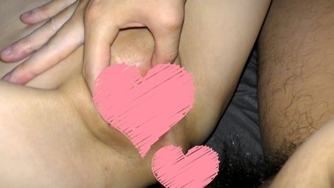 【個撮】【アナル中出し】潮吹き姫はアナルでも大量潮吹き！尻の穴のヒダヒダでゆっくり味わう生チンポ～ひめ～
