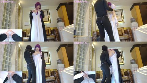 ２O歳やべぇボディの98cmＨカップ喘ぎも最高素材ちゃん来ちゃ(*´ω｀*)フリー◯ンのフェルンでおっぱいムギュムギュ染みパンとろとろえっち編