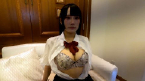 爆乳スレンダーと生ハメ！アニメから出てきたようなマジで凄いカラダです！最後は美マンに中出し！
