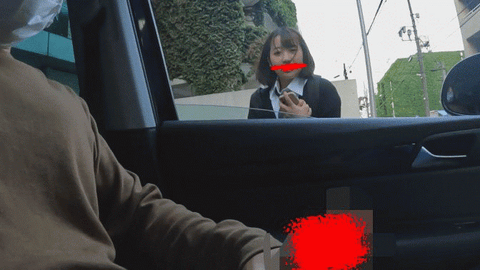 実話公然わいせつ【車内からキミに】01　下校美**2人FHD