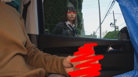 実話公然わいせつ【車内からキミに】01　下校美**2人FHD