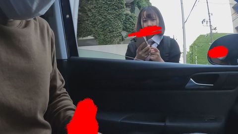 実話公然わいせつ【車内からキミに】01　下校美**2人FHD