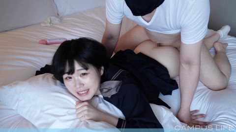百井ももちゃんの目の*管が見えるくらい鮮明な黒セーラーえっち！【4K/60p】