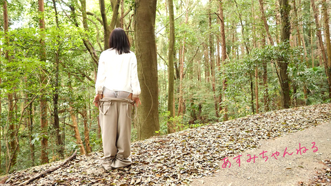【全裸歩行】初夏の山道を全裸で歩いて森林浴♪