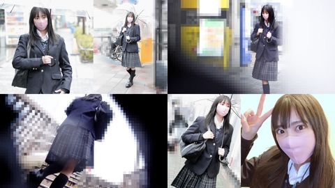 【電車#17】《アイドル級マスク美》SNSで釣れた激カワちゃんに極長チンポで宮内受精間違いなしの中出し