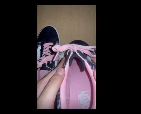 作品No.1【靴****】TちゃんのVANSスニーカーに****