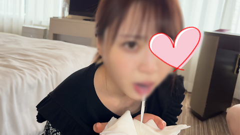 A ****-faced self-Irama girl who is better (likes) than inserting a blow job shoots in the mouth wit