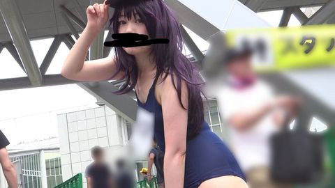 ザワついたコスプレ会場03「発見！乳首フル勃起レイヤー」