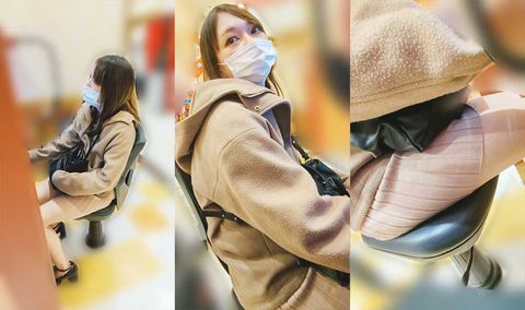 【パチ負け女】【交渉***】バラエティコーナーでソロ打ちしてた美脚お*さん／横浜P店　※即ハメ中出し成功