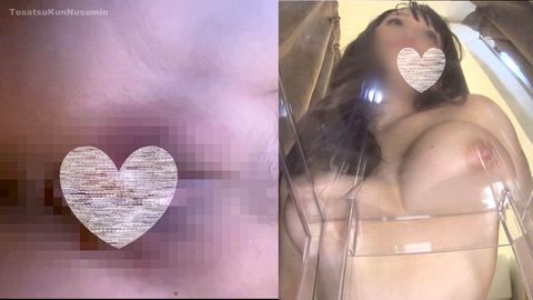 【特典おまけ動画付き】ムチムチパツパツのメロン爆乳!!推定I～Jカップ新人グラドル(19歳)生着替え