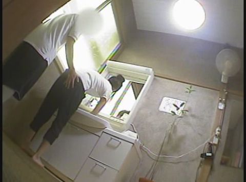 【監視カメラ】温泉旅館の従業員たちの乱れた風紀現場　01