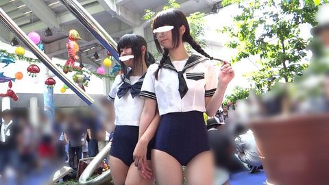 【HD】動画禁止コスイベに一眼カメラの動画機能で潜入37[この日話題の3チーム選別映像］