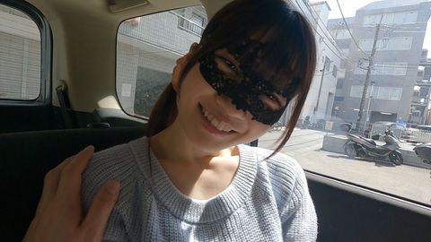 個人撮影　めちゃかわいい清楚素人若人妻に車内でフェラ★ノーハンドフェラ★