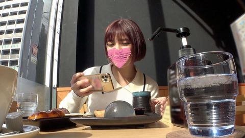 【個撮】顔出しP活ビッチ_G乳のM女と濃厚生ハメ中出しSEX