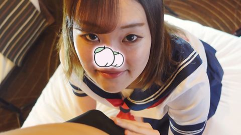 仁王立ちフェラ#4 制○コスなおちゃんのタマ遊びフェラが気持ち良すぎたので口内射精しました