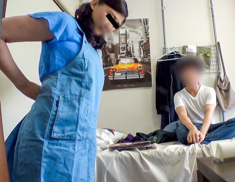 【個撮】四十路の巨乳童顔人妻「仕事中なのに…濡れちゃいました」乳房揉まれ欲求不満ふわとろマンコに怒涛のちんぽピストン!!全裸晒して!生ハメ種付け　素人