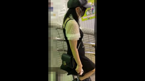 猫背の私服●K。揉みくちゃで集団**に遭う **記録日記vol.121 3人目
