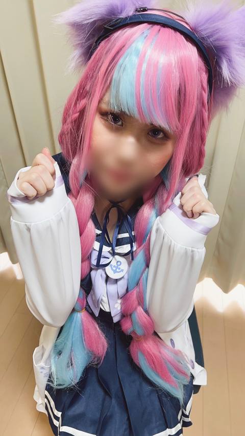 ホ**イブ所属【Vtuber】湊あく〇レアコスに大興奮の童貞くん堪らず騎乗位・筆おろし※特濃精*ごっくん特典