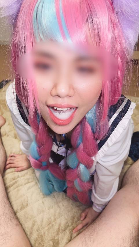 ホ**イブ所属【Vtuber】湊あく〇レアコスに大興奮の童貞くん堪らず騎乗位・筆おろし※特濃精*ごっくん特典