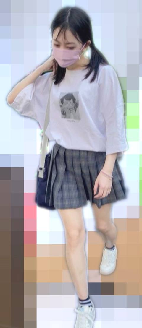 【特典おまけ動画付き】衝撃 **〇〇〇パンチラ撮り(8日分)③　超**顔 スケスケ超エロパンツ 染みが凄い神美●女**ちゃん