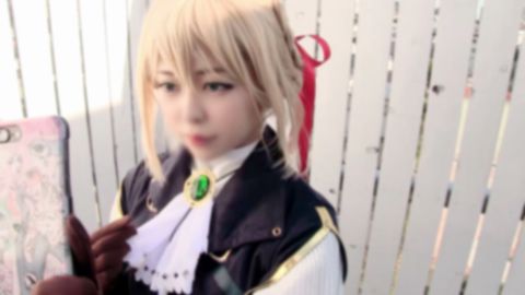 【完全顔出し個撮】関西圏でコス活している容姿端麗K-pop系コスプレイヤーと念願のイチャラブハメ撮り