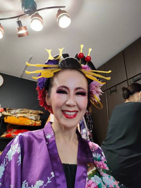2022 年 夏、姫野舞*の「花 魁」変幻