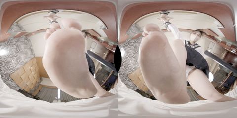 【180VR3D】開店10分600円　顔面騎乗屋さん31　みく24歳とにかく明るいいたずらっ*がパンツで顔面騎乗