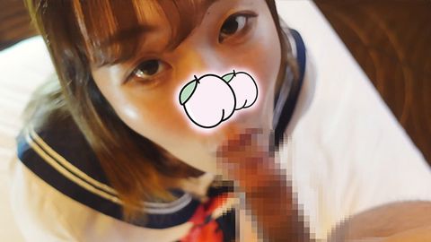 仁王立ちフェラ#4 制○コスなおちゃんのタマ遊びフェラが気持ち良すぎたので口内射精しました