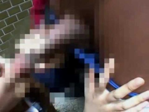 シンプルに制服美**・黒人巨根・フェラチオ・青空体験