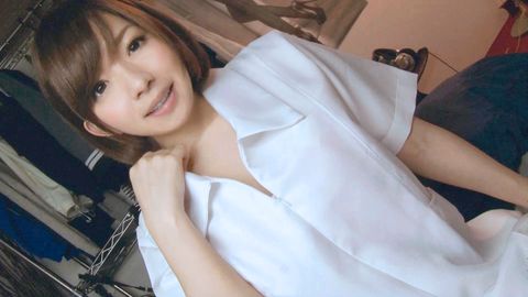 ナースごっこでハメ撮りフェラ！©超かわいい