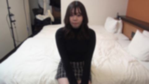 社会人デビューの美乳女の無毛マンコに大量中出し。