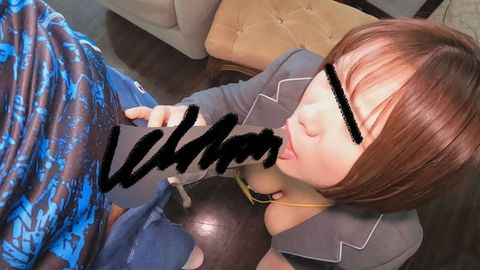 【会議室OL胸揉み**】