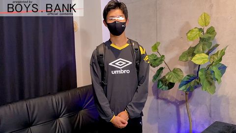 【モニタリンG】CASE:29腹斜筋バッキバキ!!フットサル男*のビクビク固マラがエロ過ぎる!!