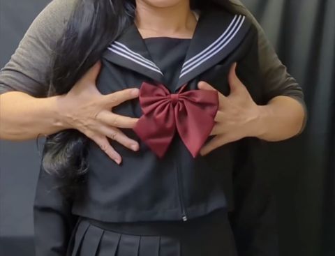 個人撮影　乳揉み映像　究極の激揉み　もうこれ以上は揉めない！！　003