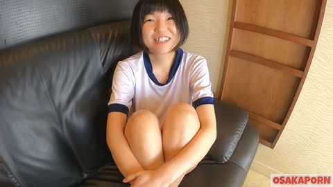 素朴系素人 体操服で中出しSEX 愛液で染みたブルマ 個人撮影 ハメ撮り オリジナル ゆい 6 OSAKAPORN