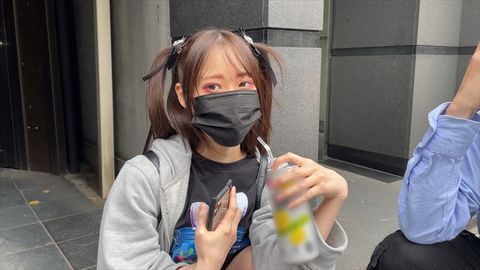 【ぴえん狩り】ラブホ前で自撮りしてる地雷ちゃんをナンパで**。色白ロxボディストゼロ回って****喉まんこ鬼締めイラマ＆鬼ピスで脳バグ白目**パコ♡