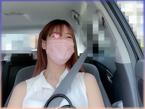 [In -car boobs ********] Beautiful big tits classmates/T -back bite/residence ● Ryori ●/Upside -down shooting