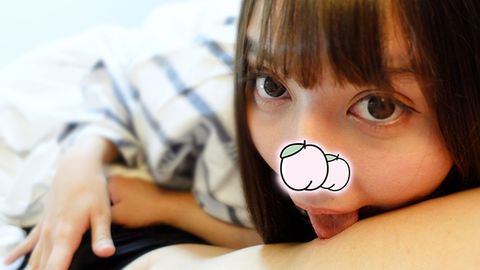 仁王立ちフェラ#22  かわいい彼女の寝起きフェラ...巨乳ノーハンドフェラが最高すぎて口内射精