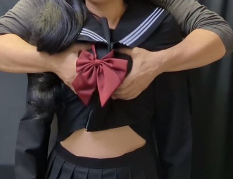 個人撮影　乳揉み映像　究極の激揉み　もうこれ以上は揉めない！！　003