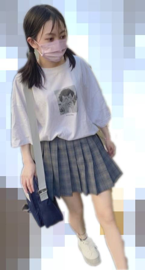 【特典おまけ動画付き】衝撃 **〇〇〇パンチラ撮り(8日分)③　超**顔 スケスケ超エロパンツ 染みが凄い神美●女**ちゃん