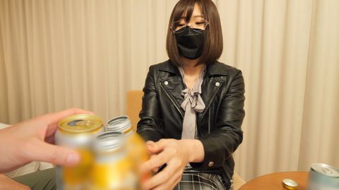 【アへ顔W✌しちゃった♥】生粋の地味眼鏡ヲタ***♥まだまだ発育途中の超敏感ボディーで鬼アクメ三昧！ア●コール摂取で（（生ちんぽおねだり♡））怒涛の連発中出し交尾☝（特典）