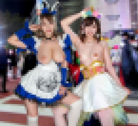 【2022ハロウィン♪】１年で一番発情する夜！にぎわう街でおっぱいウサギ♀とめちゃ可愛ユニコーン♀GET！生ハメ中出し５P乱交パーティ個人撮影！FC2だからできる最速お届け！