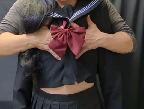 個人撮影　乳揉み映像　究極の激揉み　もうこれ以上は揉めない！！　003