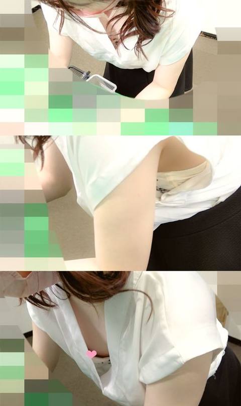 綺麗な乳首が胸チラ。カチューシャ美人の純白なパンティ【集荷客/運送】Vol.36