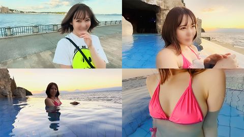 【レス妻・個撮】募集でやってきたFカップ美人奥様 26歳 「ひたすらガンガン突かれたい」 久々のピストンで膣イキ連発 中出し＆顔射