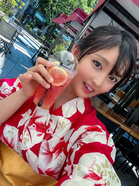 顔出し！素人**大生 まゆちゃん20歳 楽しいお祭りに行く前にネットで知り合った男とSEXしちゃうチンポ大好き**大生の浴衣を乱しながら中出しハードファック
