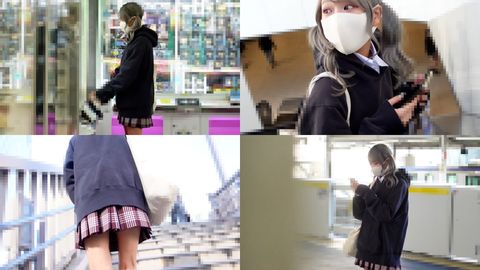 【電車 #34】《金髪ギャル》ギャルを尾行し社内したら以外に初々しい反応に驚愕！
