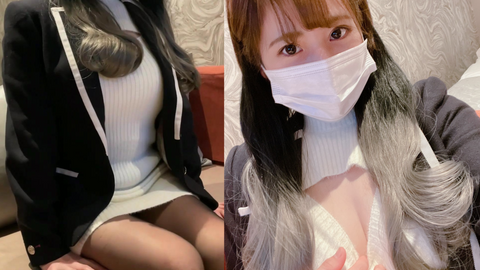 【無修正】白石〇衣似のエロあざとい美女カフェ店員に中出しセックス