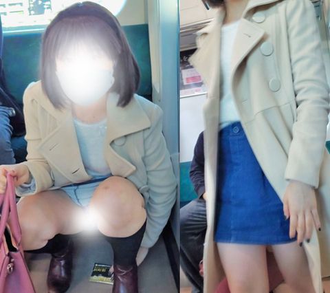撮影バレ！アルバイトさんに軽蔑の視線と丸見えパンティで・・・